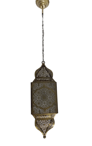 Moroccan Overlapping of strings of fine brass Lantern